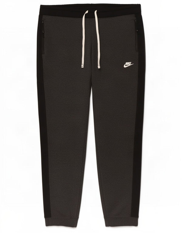 Nike Mens Tracksuit Trousers Joggers XL Grey Cotton