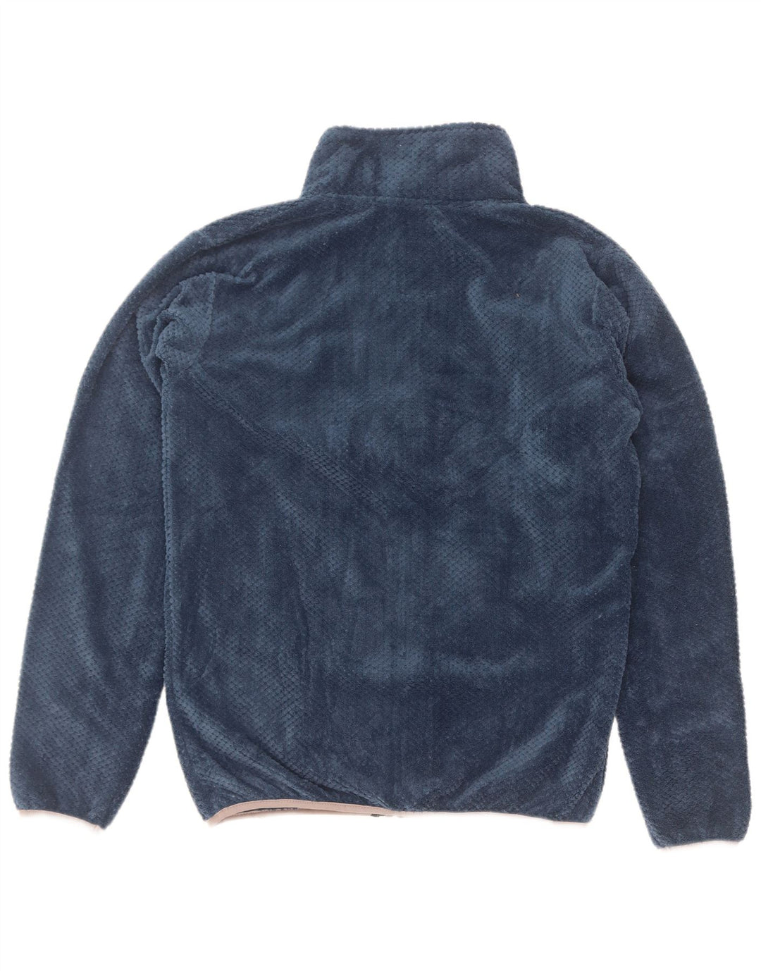 Brugi Mens Fleece Jacket UK 38 Medium Navy Blue Polyester