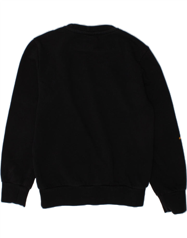 CHAMPION Boys Graphic Sweatshirt Jumper 7-8 Years Small Black Cotton Vintage Champion and Second-Hand Champion from Messina Hembry 