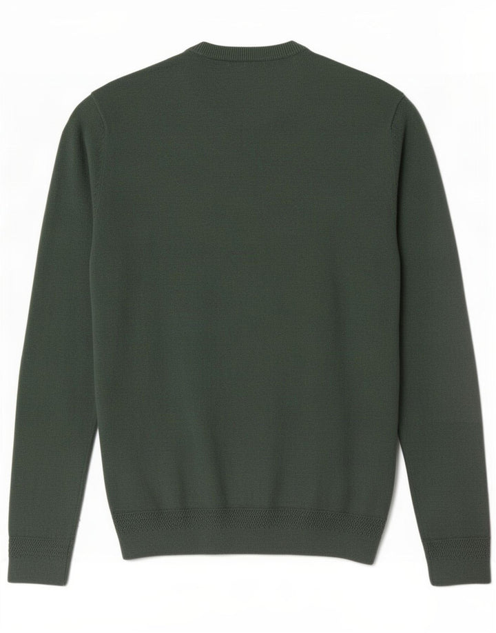 Jack Wills Mens Crew Neck Jumper Sweater Small Green Cotton