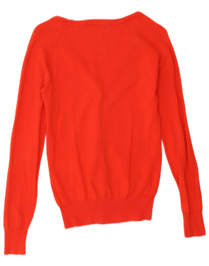 Zara Womens Cardigan Sweater UK 10 Small Red