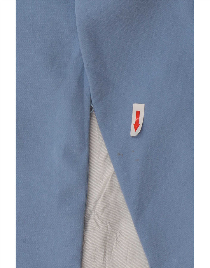 Zara Womens Blazer Jacket UK 16 Large Blue Polyester