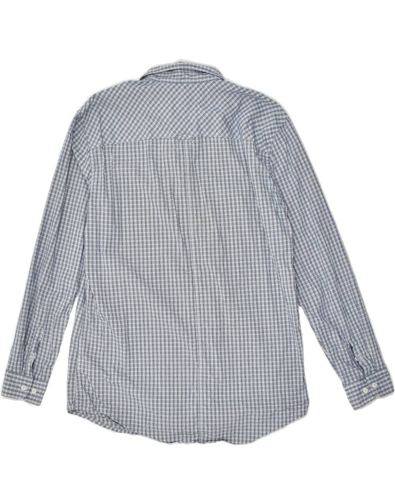 TOMMY HILFIGER Mens Slim Fit Shirt 2XL Blue Check Cotton | Vintage Tommy Hilfiger | Thrift | Second-Hand Tommy Hilfiger | Used Clothing | Messina Hembry 