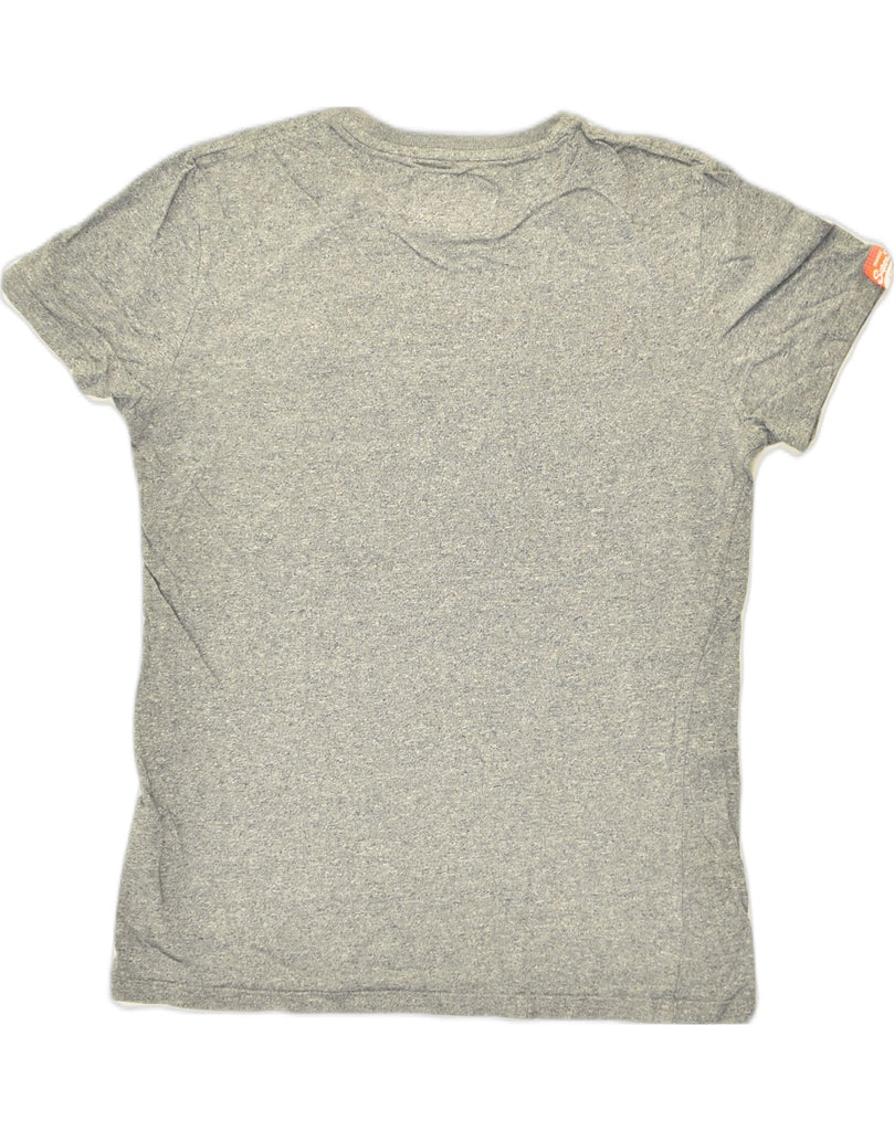 SUPERDRY Mens Premium T-Shirt Top Small Grey Cotton | Vintage Superdry | Thrift | Second-Hand Superdry | Used Clothing | Messina Hembry 