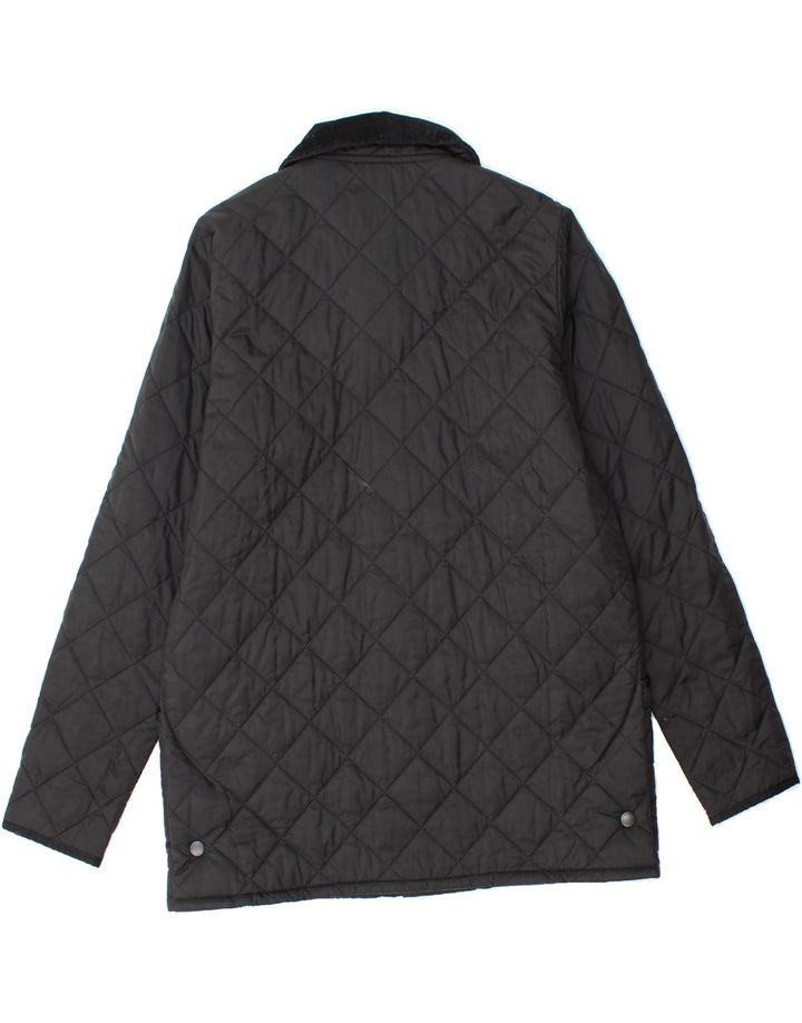BARBOUR Womens Quilted Jacket UK 20 2XL Black Polyamide