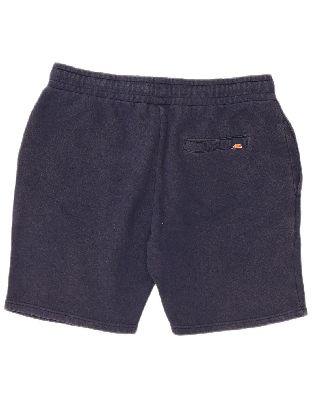 Ellesse Mens Graphic Sport Shorts Large Navy Blue Cotton