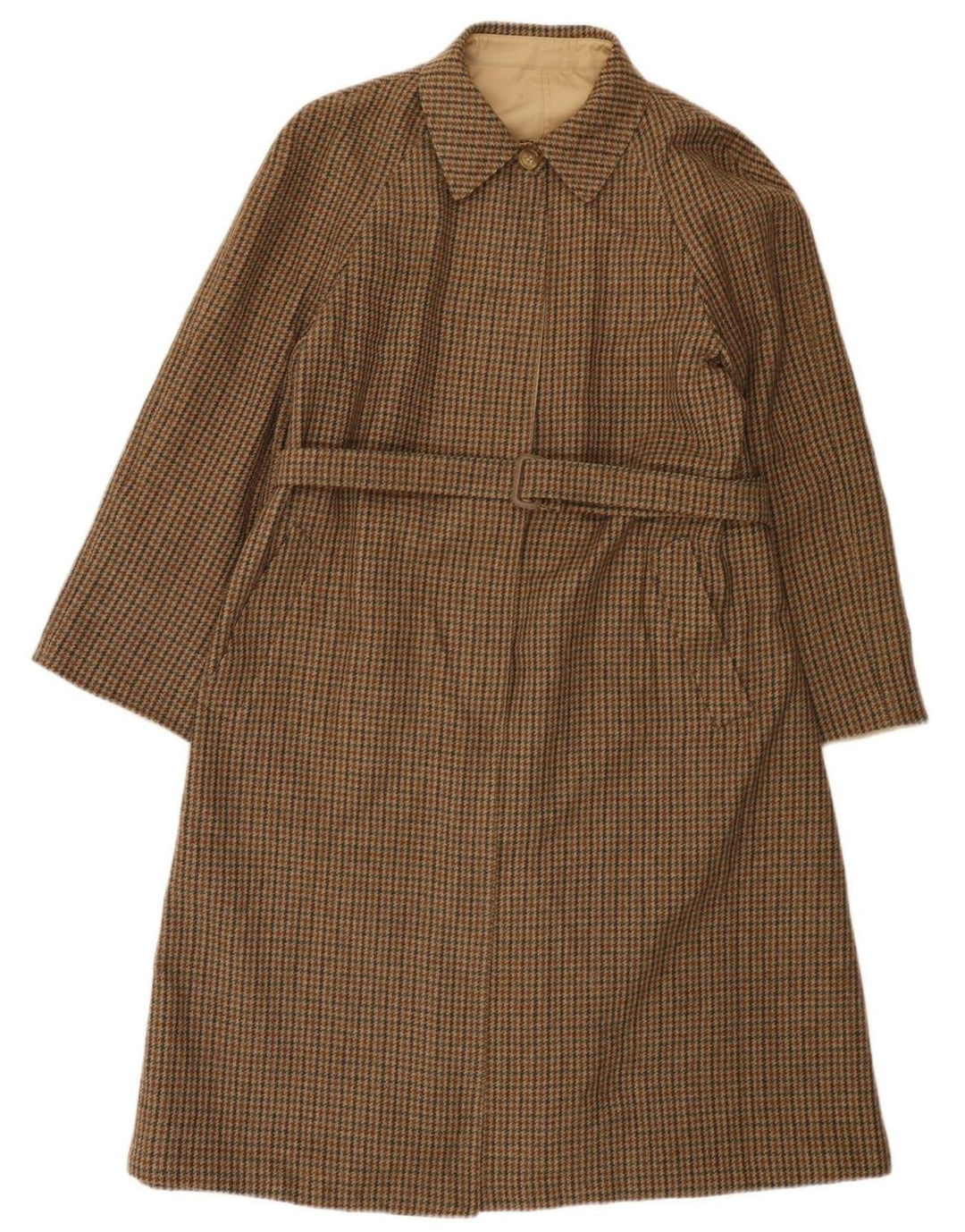 BALLARINI Womens Reversible Overcoat IT 46 Large Beige