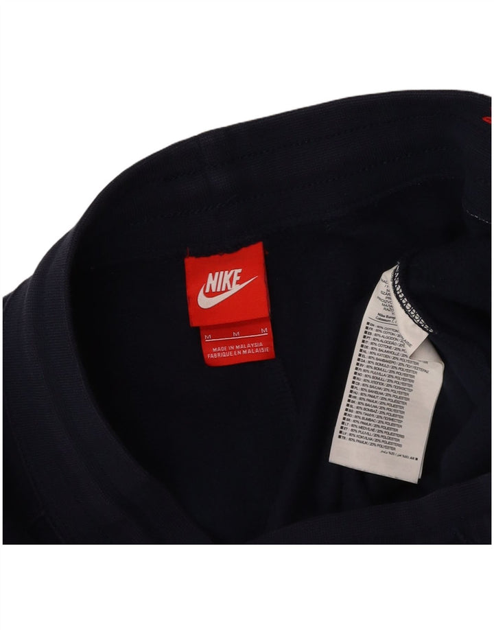 NIKE Mens Air Graphic Tracksuit Trousers Joggers Medium  Navy Blue Cotton