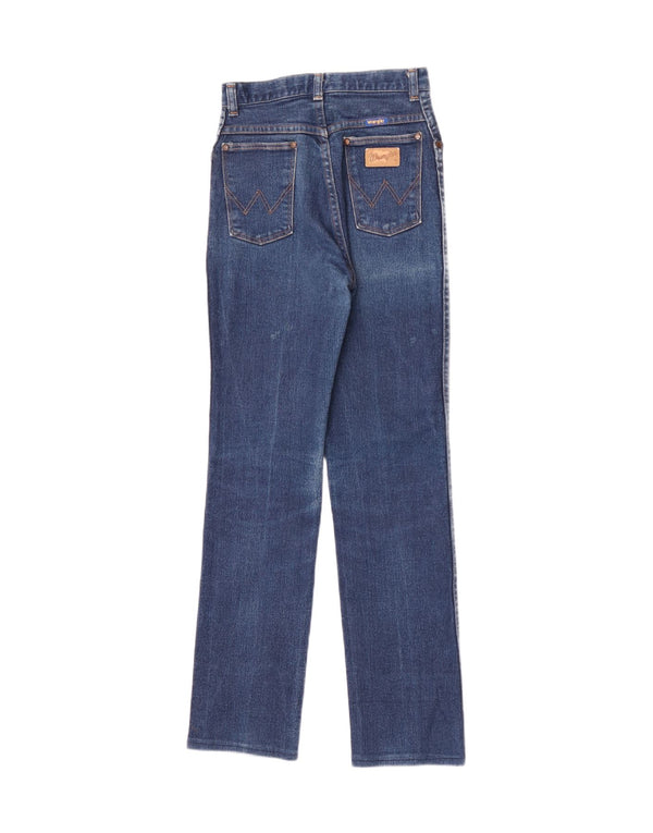 Wrangler Girls Straight Jeans 11-12 Years W22 L28 Blue