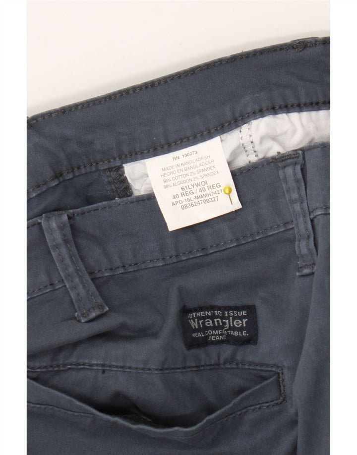 Wrangler Mens Cargo Shorts W40 XL Navy Blue Cotton