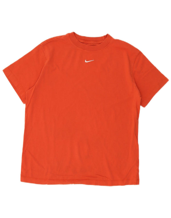 Nike Mens Loose Fit T-Shirt Top XS Orange Cotton