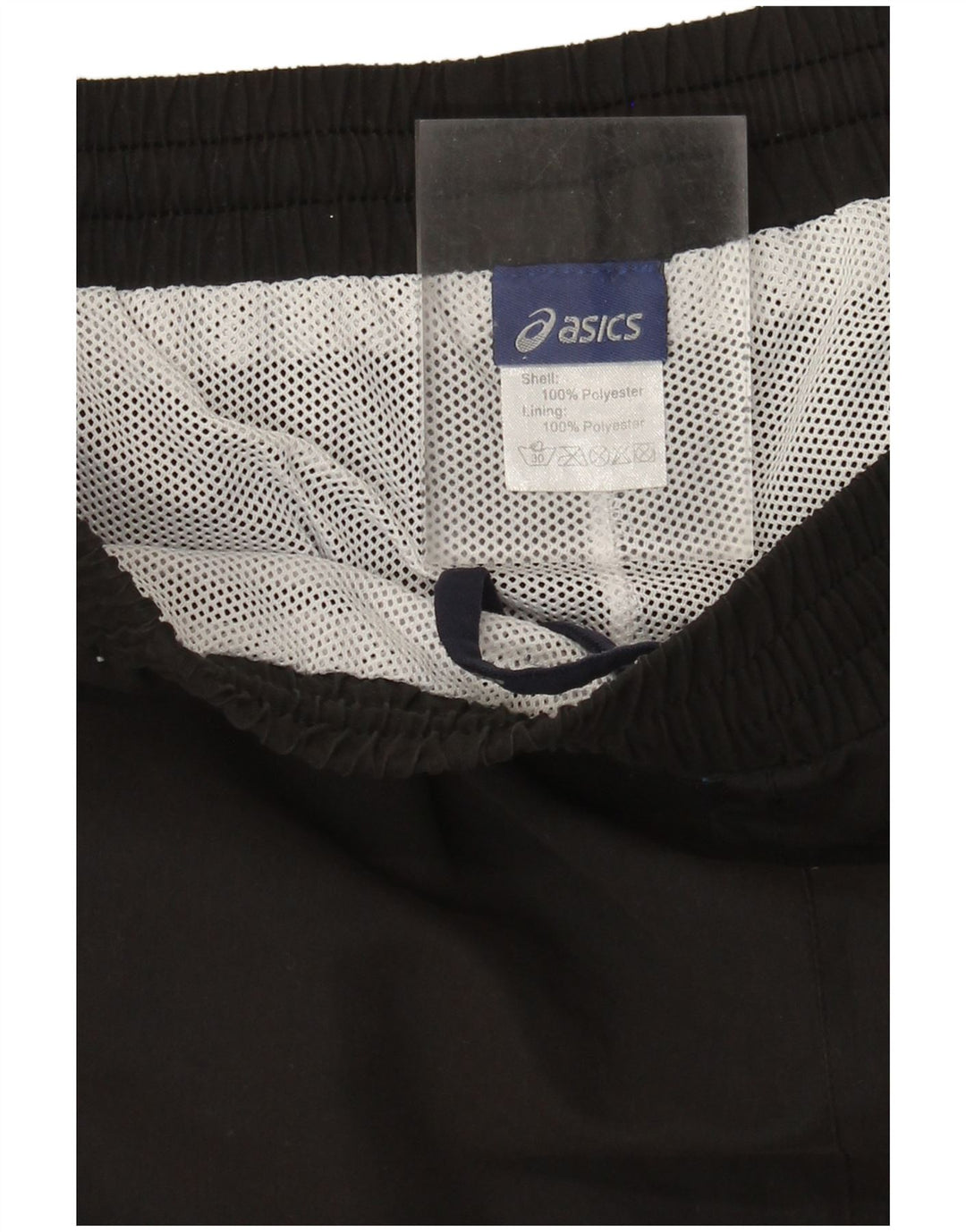 Asics Mens Tracksuit Trousers XL Black Polyester