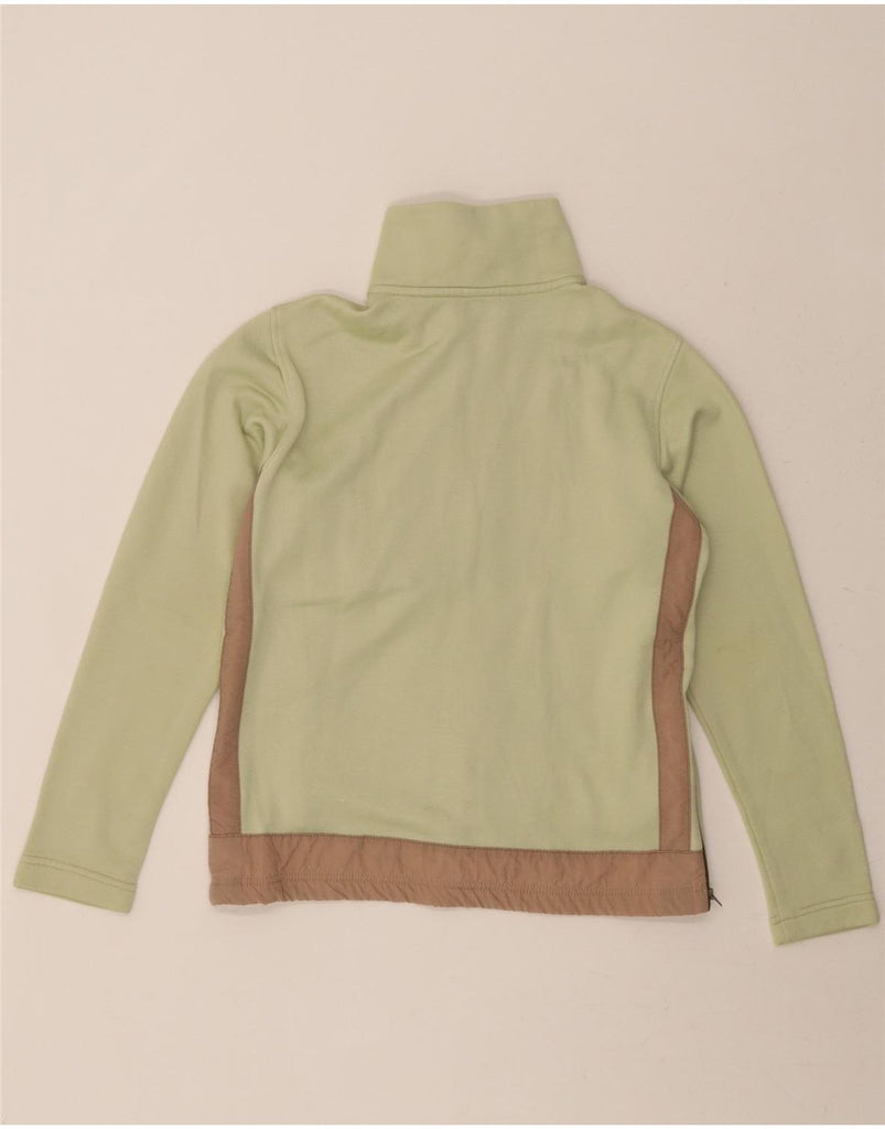 ARENA Womens Tracksuit Top Jacket UK 10 Small Green Colourblock Vintage Arena and Second-Hand Arena from Messina Hembry 