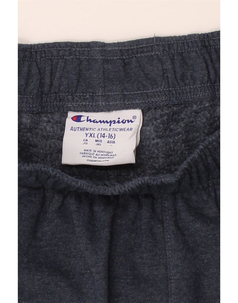 CHAMPION Girls Tracksuit Trousers Joggers 13-14 Years XL Navy Blue Vintage Champion and Second-Hand Champion from Messina Hembry 