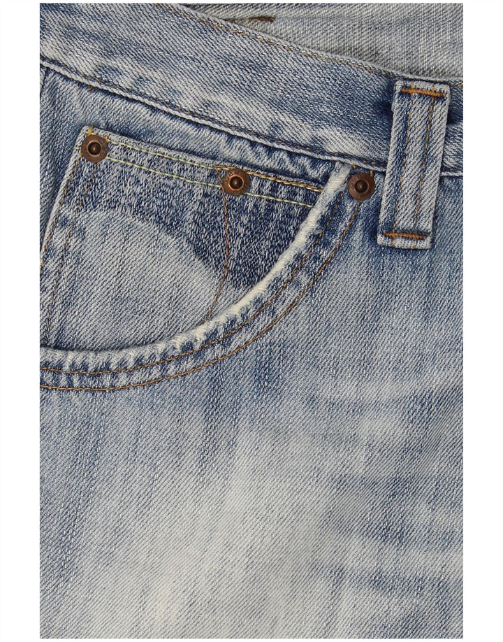 Lee Mens Ripley Denim Shorts W31 Medium Blue Cotton