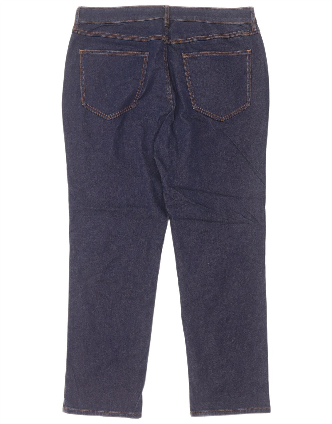 Rohan Mens Straight Jeans W36 L29 Navy Blue Cotton