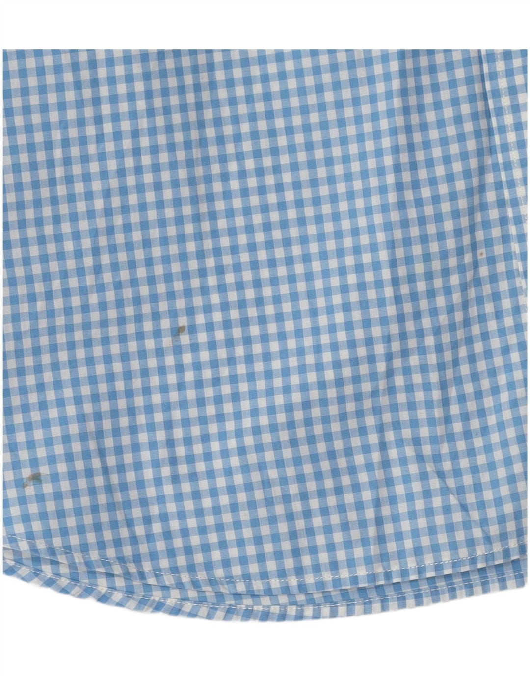 Boden Mens Regular Fit Shirt XL Blue Gingham Cotton