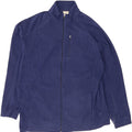 L.L.BEAN Mens Fleece Jacket UK 44 2XL Blue Polyester Vintage L.L.Bean and Second-Hand L.L.Bean from Messina Hembry 