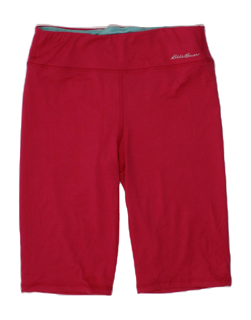 EDDIE BAUER Girls Sport Shorts 14-15 Years Large  Pink Polyester Vintage Eddie Bauer and Second-Hand Eddie Bauer from Messina Hembry 