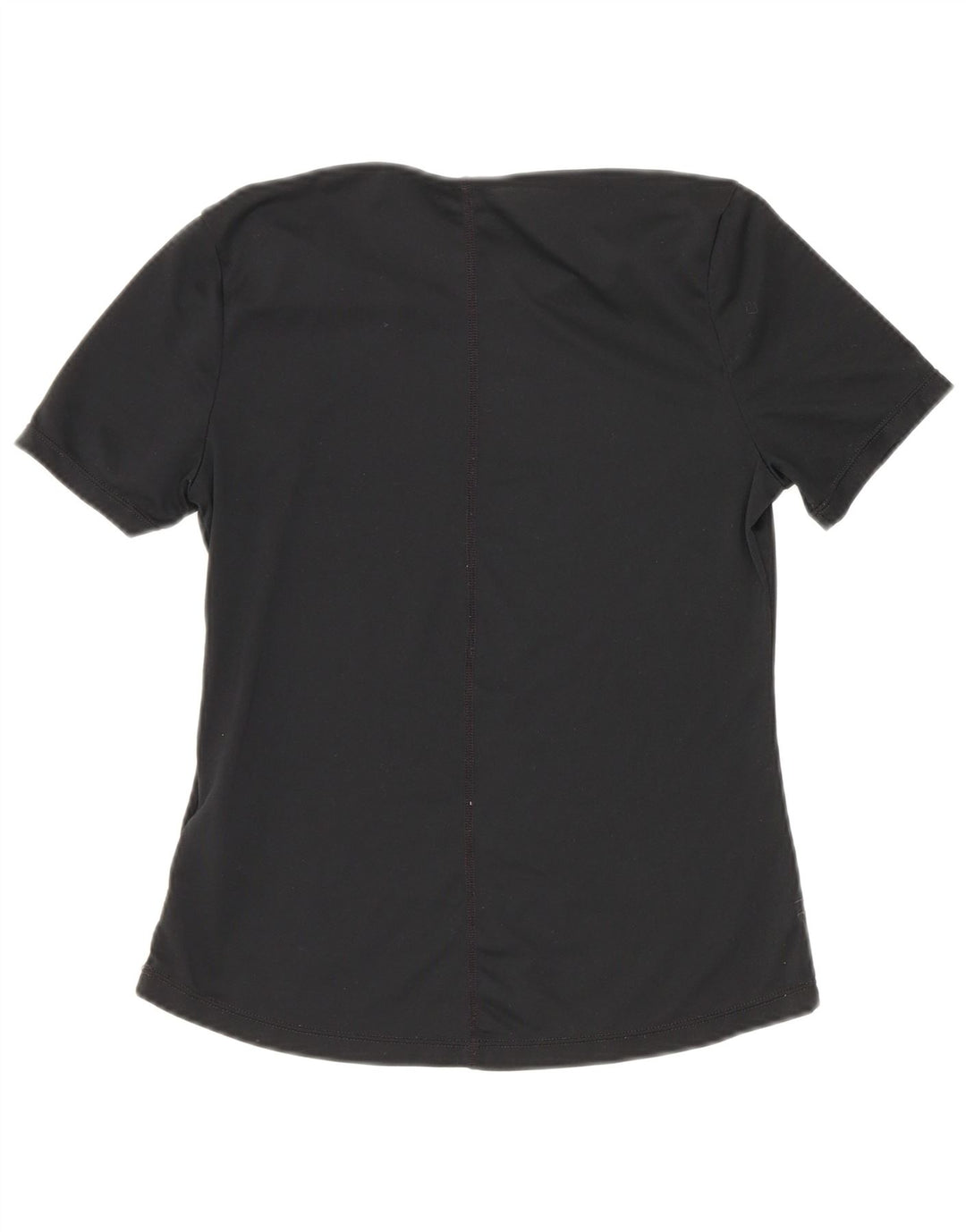 Nike Girls Dri Fit T-Shirt Top 10-11 Years Medium Black Polyester