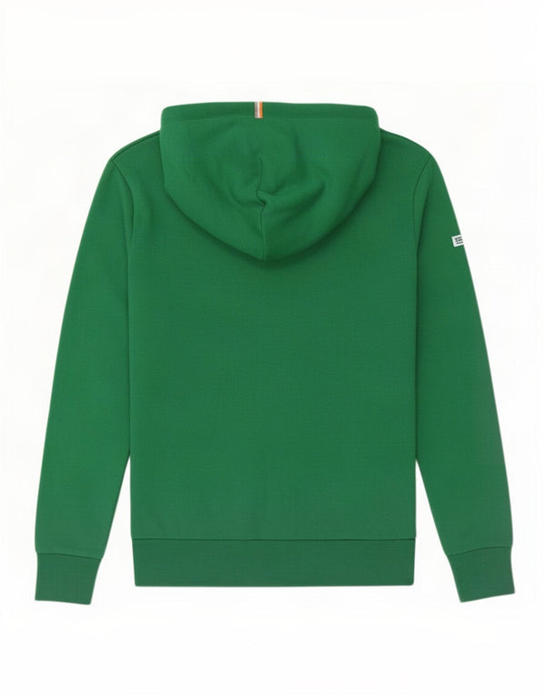 Superdry Mens Zip Hoodie Sweater Large Green Cotton