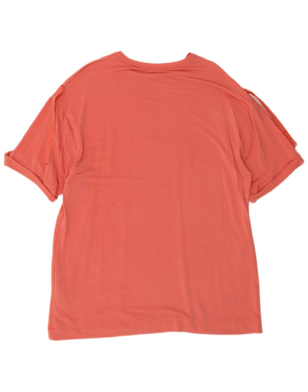 Zara Womens Tunic Top UK 10 Small Pink Polyester