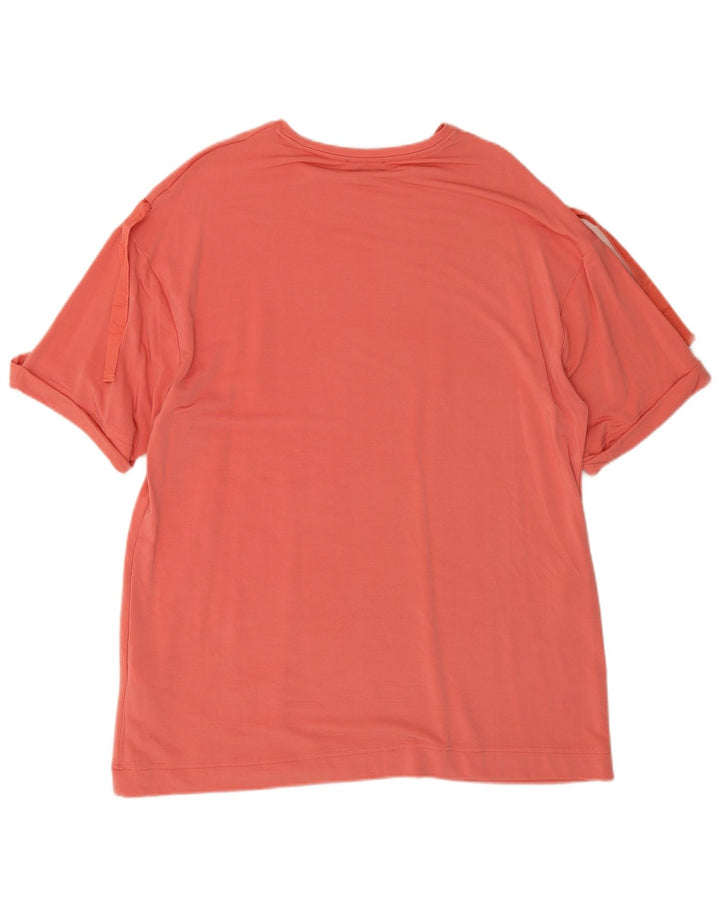 Zara Womens Tunic Top UK 10 Small Pink Polyester