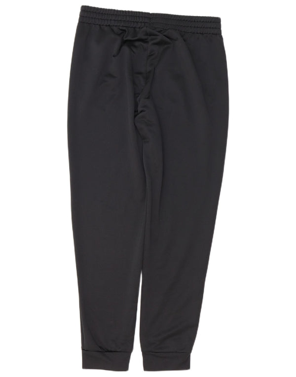 ADIDAS Mens Tracksuit Trousers Joggers Large Black Polyester