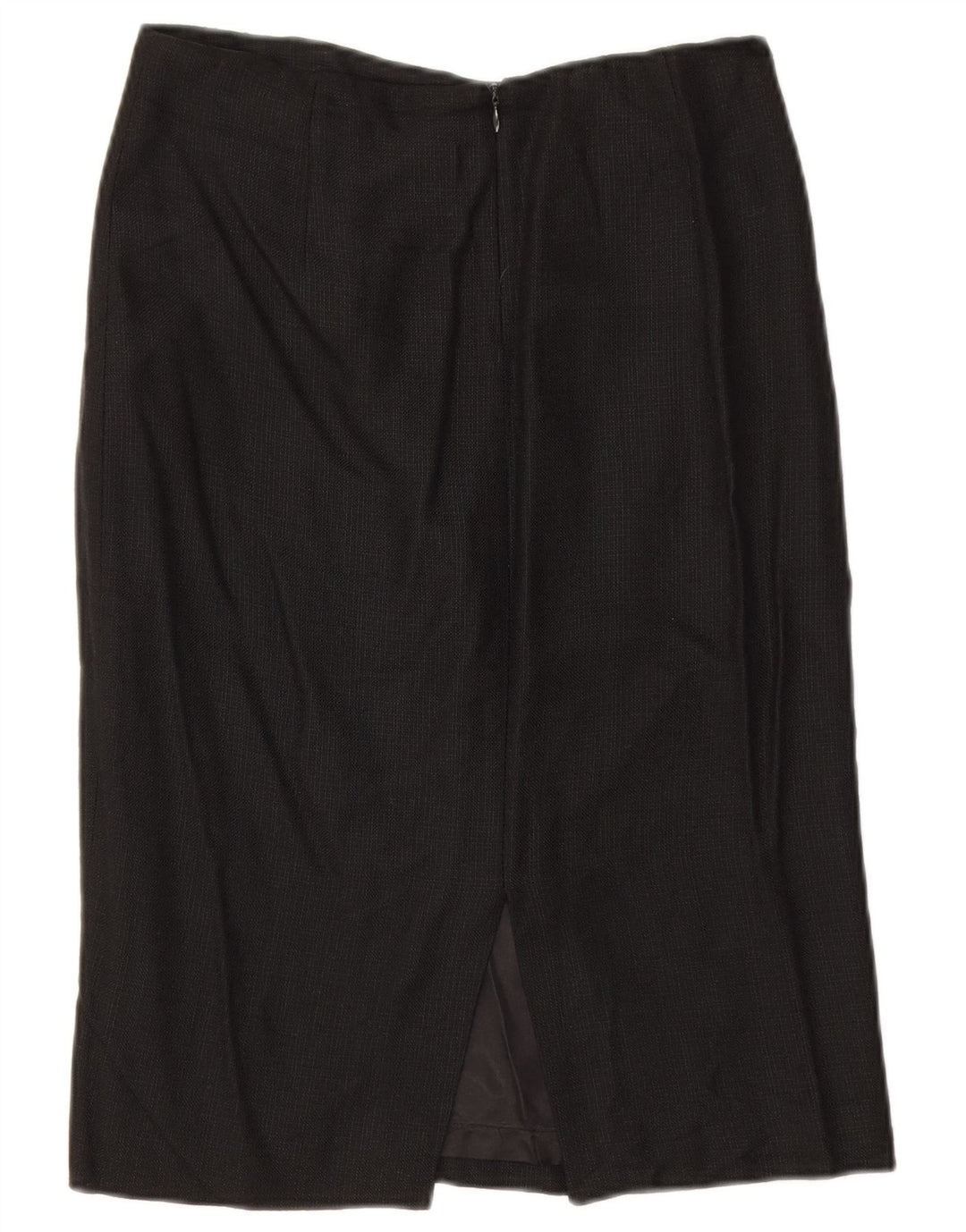 Zara Womens Straight Skirt EU 38 Small W28 Black Rayon