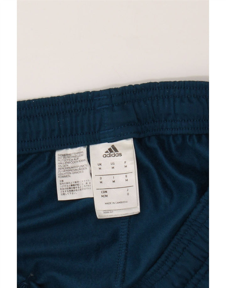 ADIDAS Mens Tracksuit Trousers Joggers Medium  Navy Blue Polyester Vintage Adidas and Second-Hand Adidas from Messina Hembry 