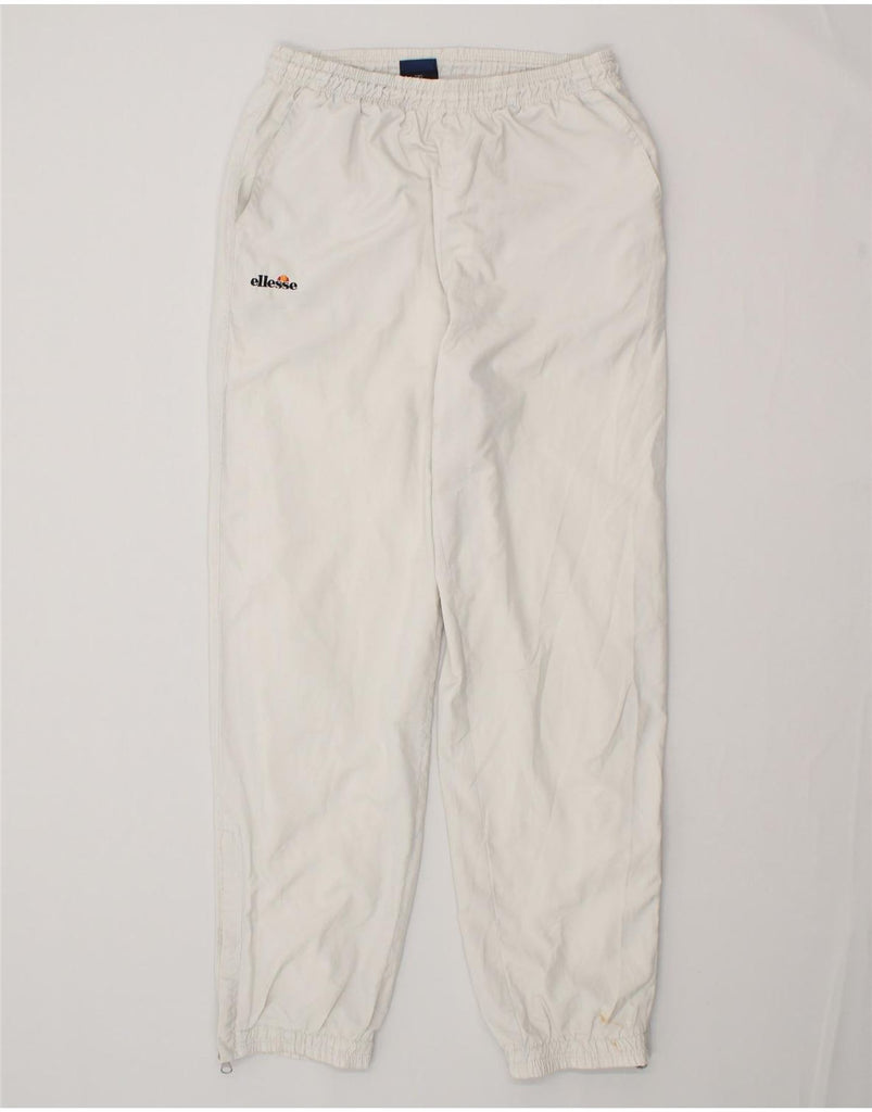 ELLESSE Mens Tracksuit Trousers Joggers Medium Grey Polyester Vintage Ellesse and Second-Hand Ellesse from Messina Hembry 