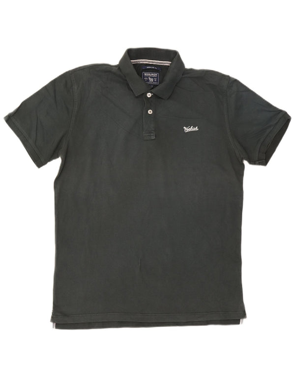 Woolrich Mens Regular Fit Polo Shirt Large Green