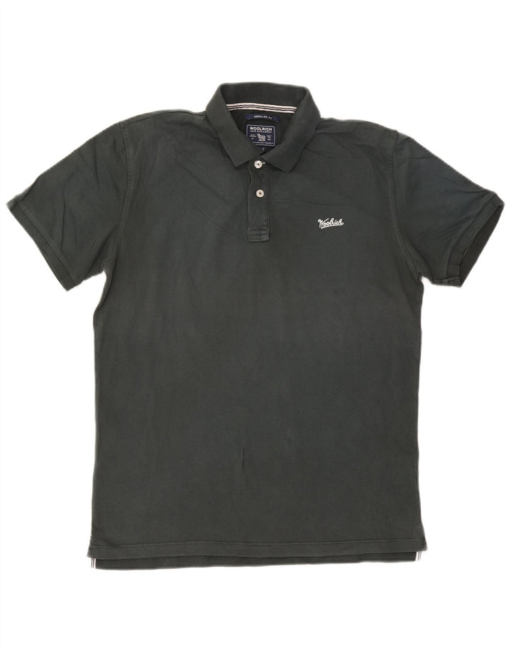 Woolrich Mens Regular Fit Polo Shirt Large Green