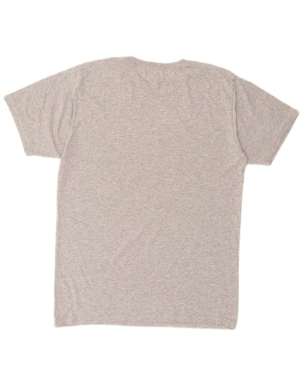 VANS Mens Classic Fit T-Shirt Top Medium Grey Cotton