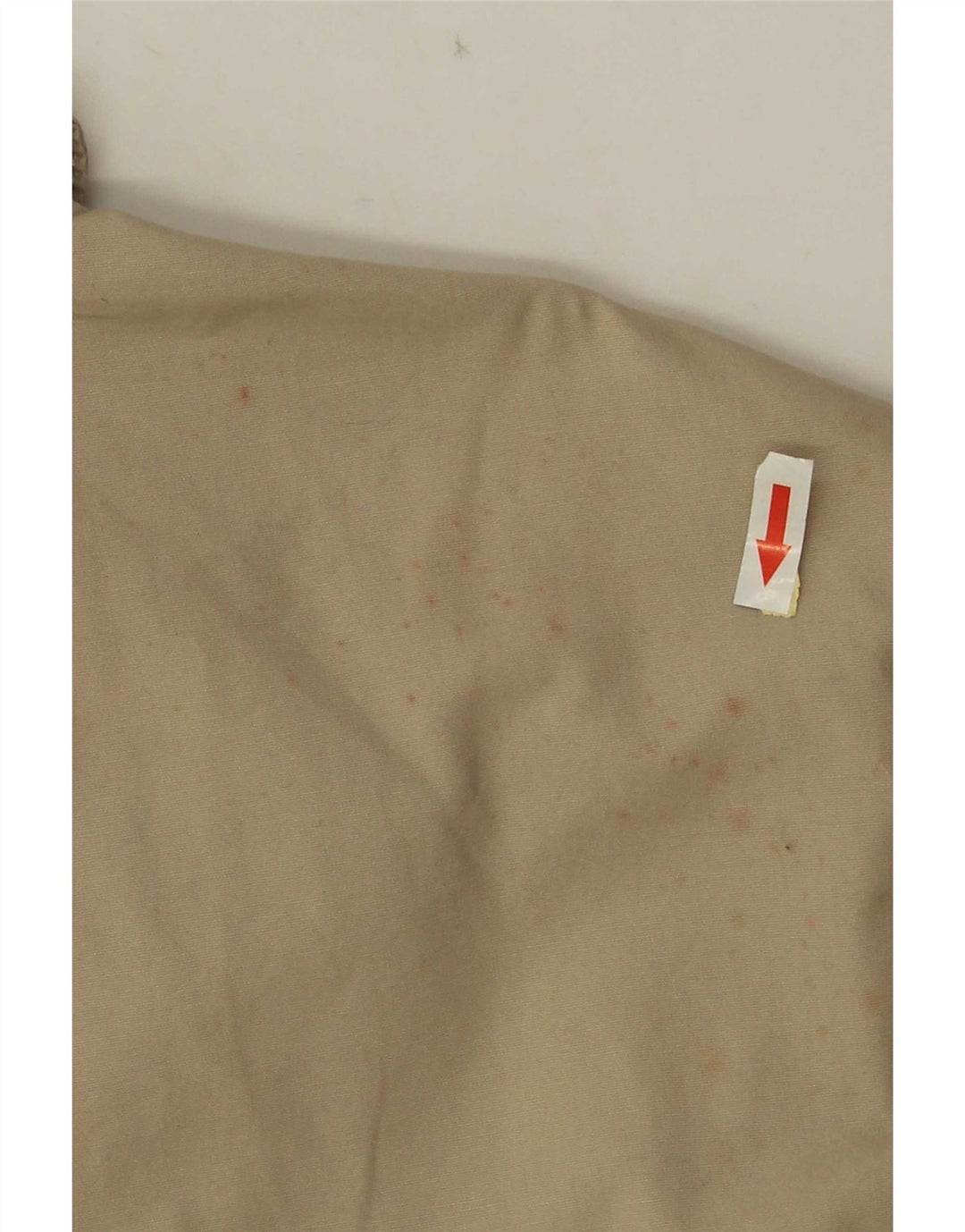 Tommy Hilfiger Mens Bomber Jacket UK 44 2XL Beige Polyester