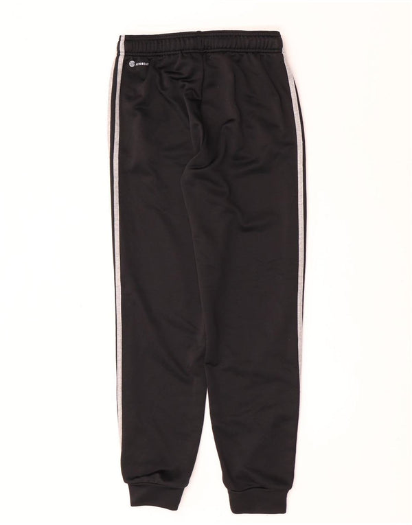 Adidas Boys Aeroready Tracksuit Trousers Joggers 13-14 Years Black