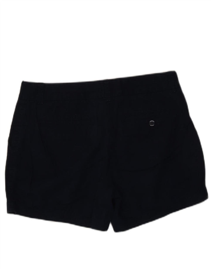 J. CREW Womens Broken In Chino Shorts US 6 Medium W32 Navy Blue Cotton