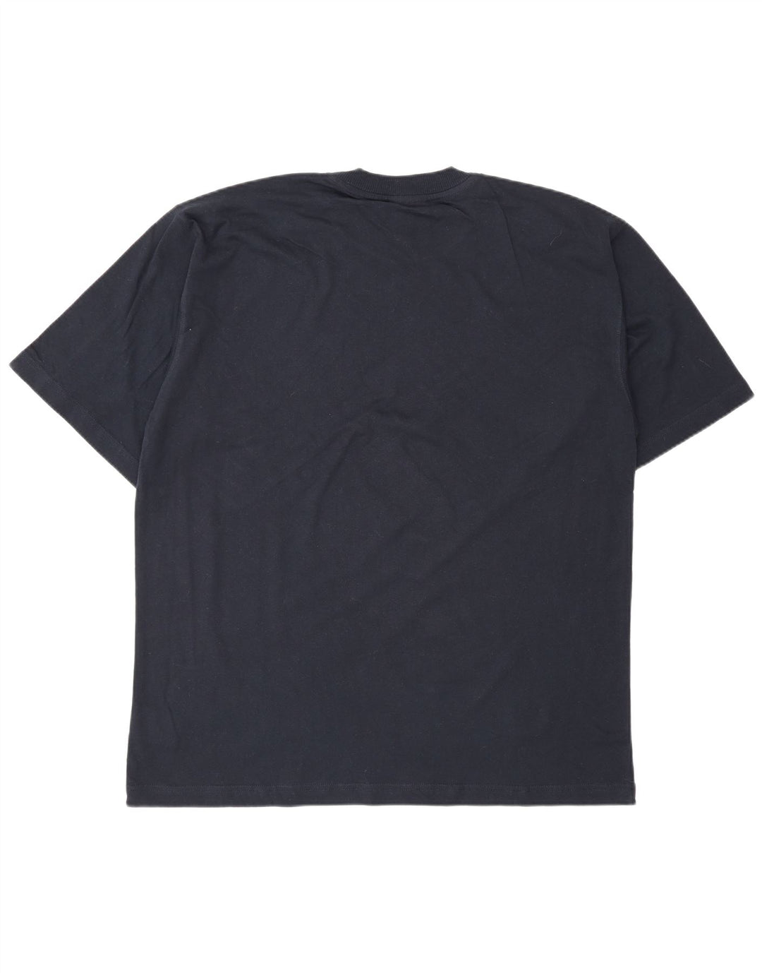 Reebok Mens Graphic T-Shirt Top Large Navy Blue Cotton