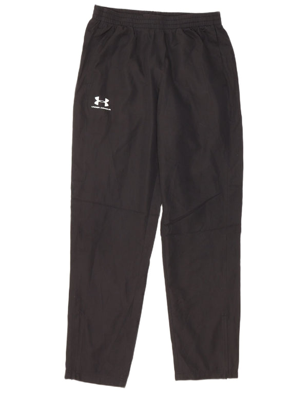 Under Armour Mens Loose Fit Tracksuit Trousers Medium Black Polyester
