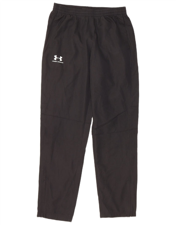 Under Armour Mens Loose Fit Tracksuit Trousers Medium Black Polyester