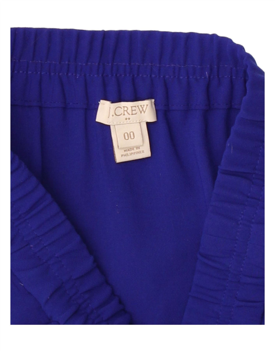 J. CREW Womens Bubble Skirt US 00 2XS W23 Blue Polyester Vintage J. Crew and Second-Hand J. Crew from Messina Hembry 