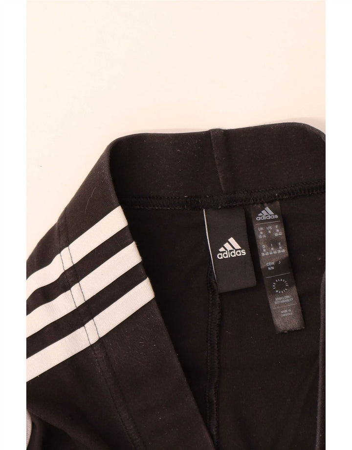 Adidas Womens Leggings UK 12/14 Medium Black