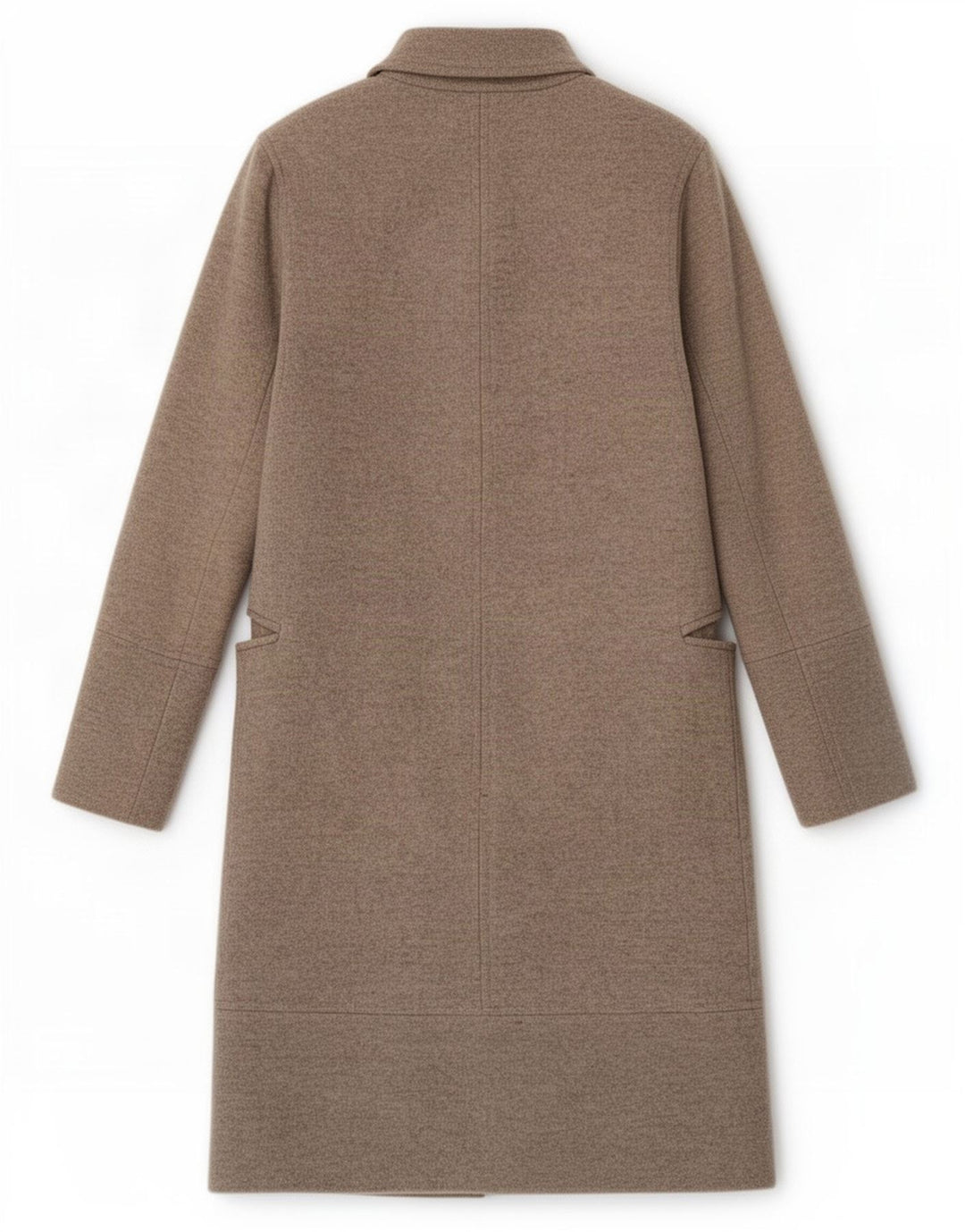 Oasis Womens Overcoat UK 8 Small Grey Wool