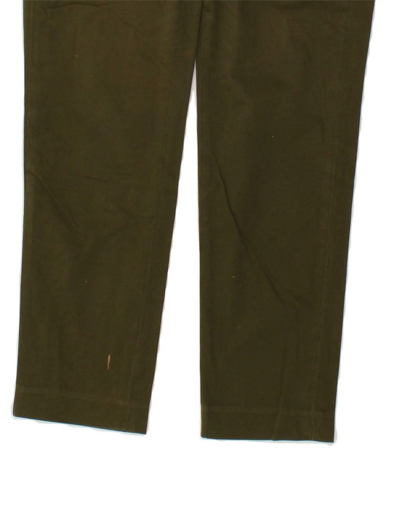 LIU JO Womens Tapered Chino Trousers W28 L26 Green | Vintage Liu Jo | Thrift | Second-Hand Liu Jo | Used Clothing | Messina Hembry 