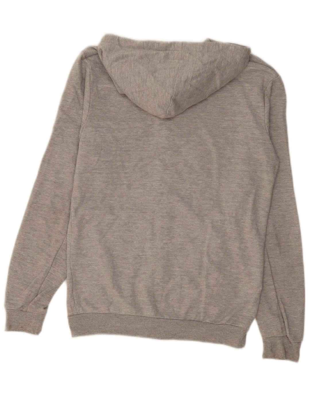 Zara Mens Zip Hoodie Sweater Small Grey
