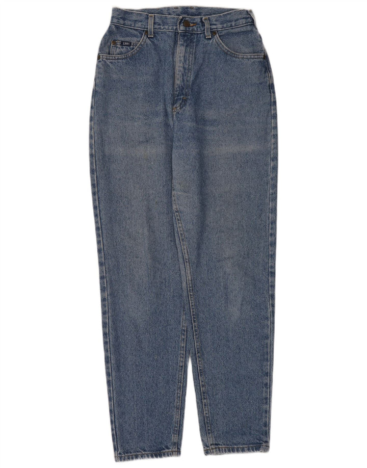 Lee Womens High Waist Tapered Jeans W28 L30 Blue