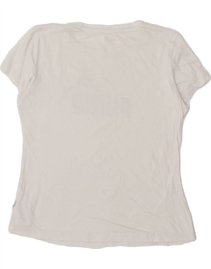 PUMA Boys Graphic T-Shirt Top 13-14 Years White Cotton Vintage Puma and Second-Hand Puma from Messina Hembry 