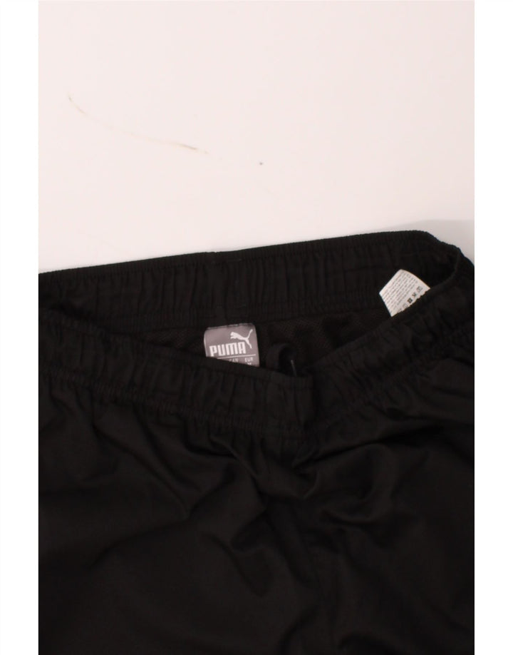 PUMA Mens Tracksuit Trousers Medium  Black Polyester Vintage Puma and Second-Hand Puma from Messina Hembry 