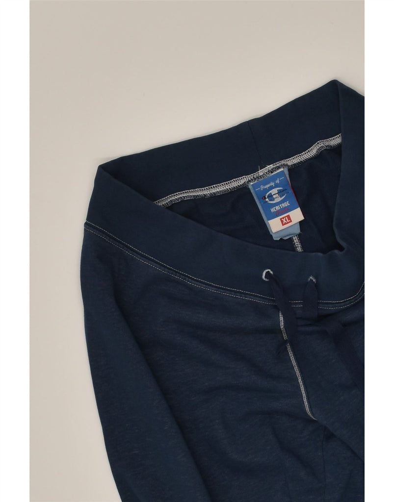 CHAMPION Womens Heritage Classics Tracksuit Trousers UK 18 XL Navy Blue | Vintage Champion | Thrift | Second-Hand Champion | Used Clothing | Messina Hembry 