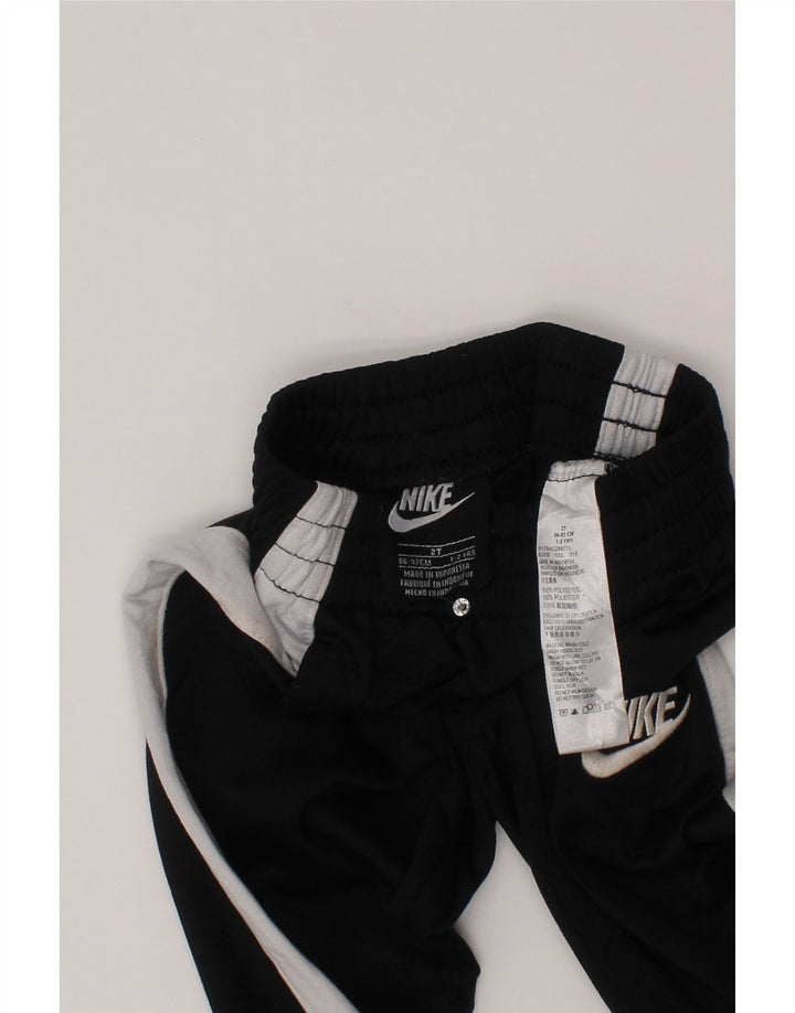 Nike Baby Boys Tracksuit Trousers 18-24 Months  Black Colourblock Polyester